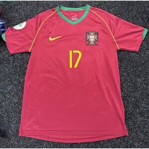 Portugal 2006 Home Jersey Cristiano Ronaldo #17 Nike Men's Medium Soccer Futbol